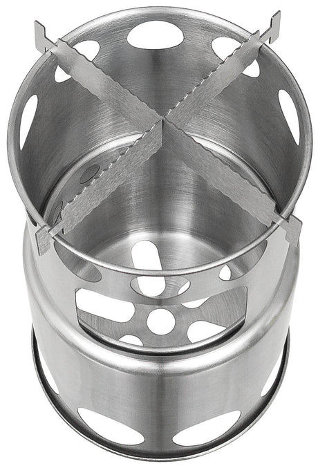 Popote Fox Outdoor Travel en acier inoxydable 1,125 L avec réchaud et filet