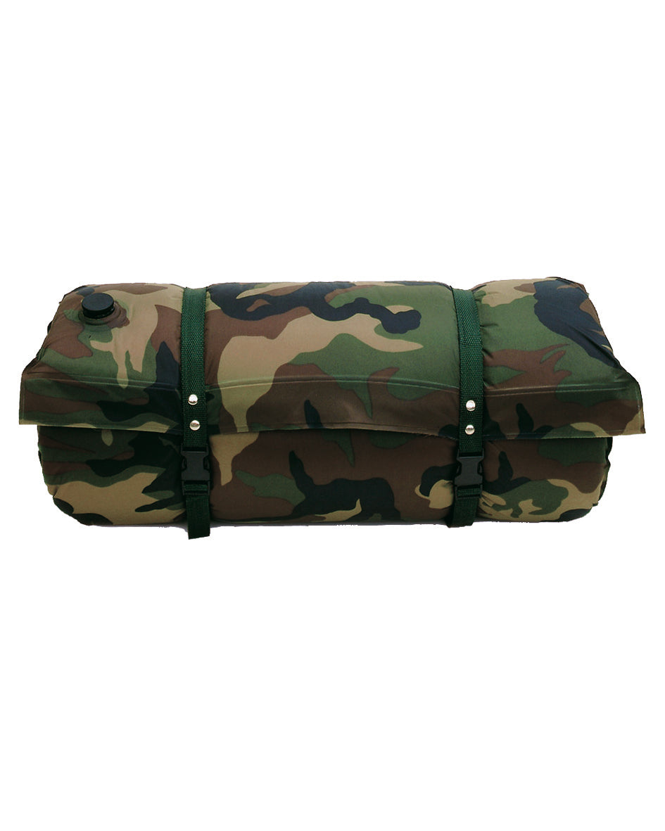 Matelas autogonflant Mil-Tec 185 x 50 x 3 cm mousse polyuréthane avec sac