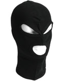 Cagoule trois trous Mil-Tec en coton à maille côtelée fine pour port sous casque