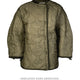 Doublure de parka M65 type américain en nylon ouaté, stock ancien jamais porté