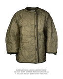 Doublure de parka M65 type américain en nylon ouaté, stock ancien jamais porté