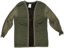 Doublure de parka en fausse fourrure néerlandaise tout coton, surplus d'occasion, lot de 10