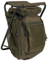 Sac à dos d'observation Mil-Tec 20 L en polyester avec siège pliant acier 120 kg