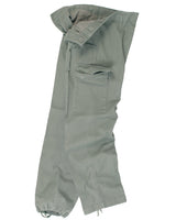 Pantalon tactique Mil-Tec en moleskine 100 % coton prélavé avec poches de cuisse boutonnées