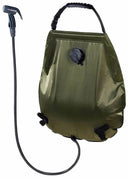 Douche solaire MFH Deluxe 20 litres à thermomètre, bandoulière et sac de transport