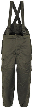 Pantalon thermique autrichien en coton et polyester, surplus comme neuf