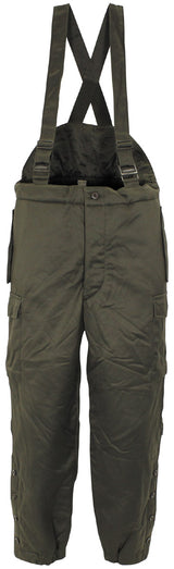 Pantalon thermique autrichien en coton et polyester, surplus comme neuf