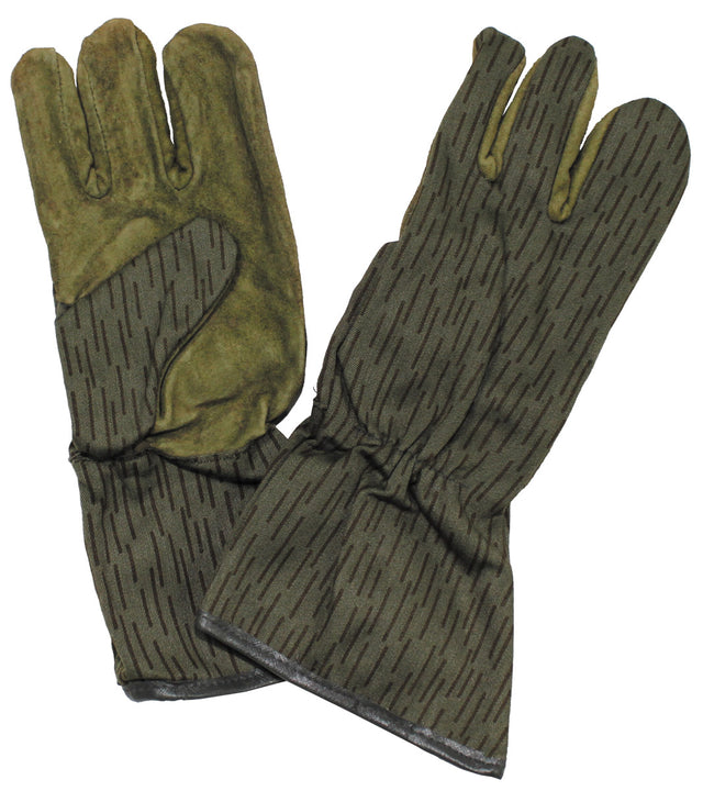 Gants est-allemands, surplus comme neuf pour le froid et la manutention, lot de 10