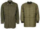 Parka de campagne italienne, surplus comme neuf pour le travail extérieur et le bivouac, lot de 5