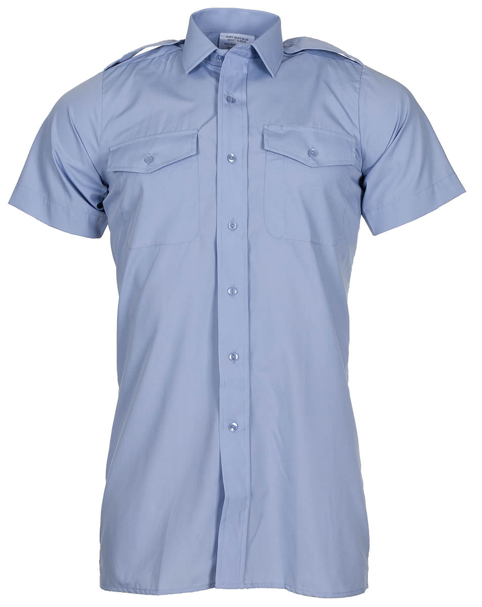 Chemise de service britannique à manches courtes, surplus comme neuf, lot de 10
