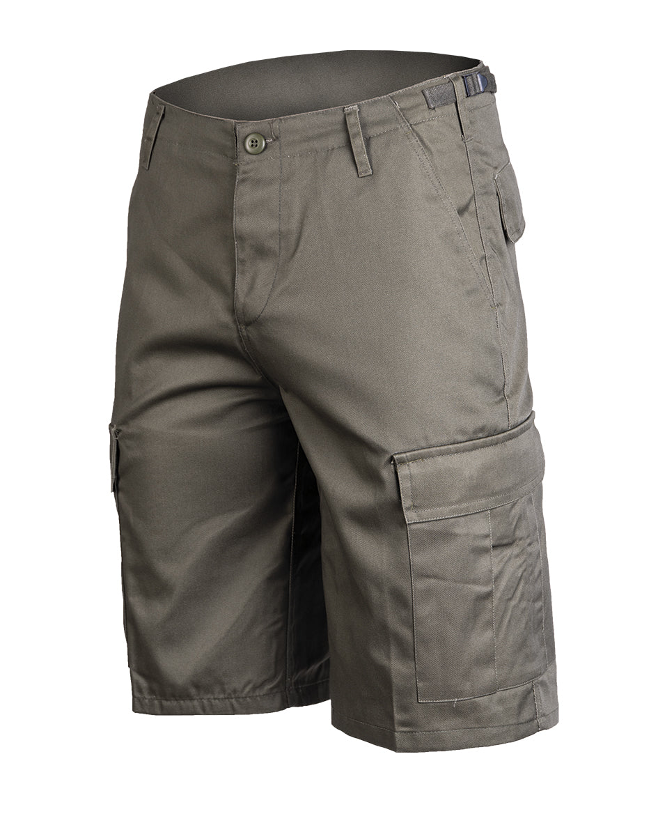 Short tactique Mil-Tec en polycoton 80/20 avec six poches et tour de taille réglable