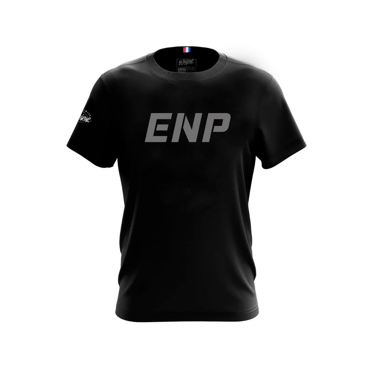 T-shirt de sport marquage ENP en jersey coton polyester 80/20 col rond