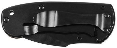 Couteau pliant Fox Outdoor Compact lame 6,5 cm manche métal à plaquette bois