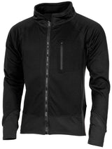 Sous-veste US Tactical MFH en polaire gaufrée 210 g/m² col montant trous de pouce
