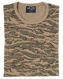 T-shirt Mil-Tec en coton 95 % et élasthanne 5 %, maille imprimée de 150 g/m²