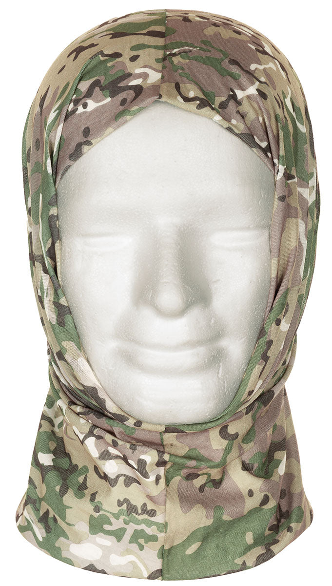 Tour de cou multifonction MFH en polyester pour port en bandeau ou en cagoule