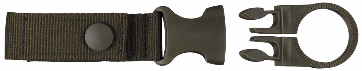 Porte-bouteille MFH pour ceinturon et système MOLLE en polyester longueur 16 cm