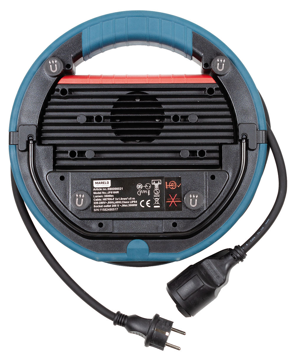 Lampe de travail Mareld Cosmic 3500 sur secteur 3500 lumens 40 W câble de 5 m
