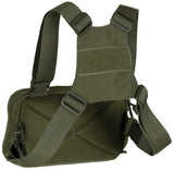 Poche ventrale MFH Recon en polyester 700D 27 × 18 × 7 cm à bretelles amovibles
