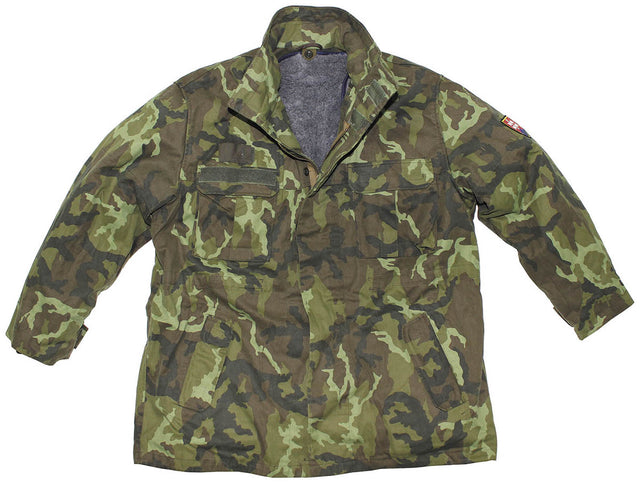 Parka de campagne tchèque M 95, surplus d'occasion pour le travail extérieur et le bivouac, lot de 5