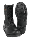 Chaussures de combat zone chaude Mil-Tec en Cordura et cuir semelle caoutchouc