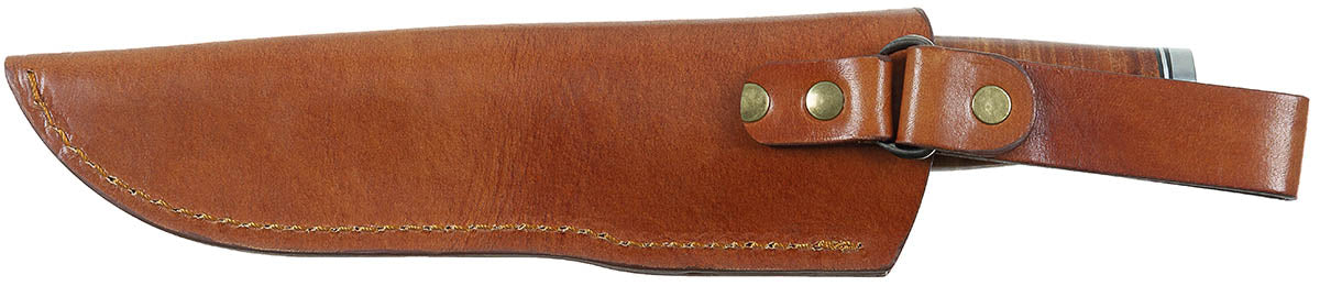 Couteau à lame fixe Ranger 11 Fox Outdoor lame 11 cm manche cuir et fourreau