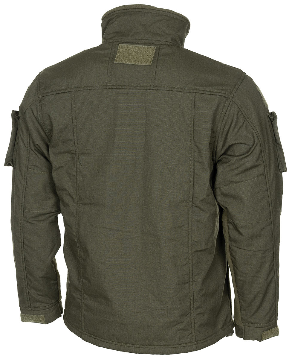 Veste polaire MFH Professional Combat à glissières YKK et renforts Ripstop