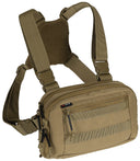 Poche ventrale MFH Recon en polyester 700D 27 × 18 × 7 cm à bretelles amovibles