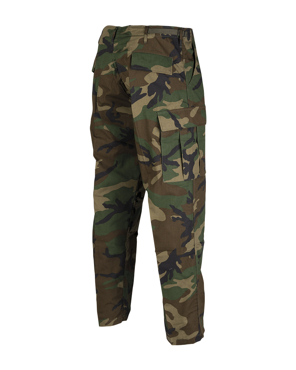 Pantalon de combat type BDU Teesar ripstop coton 220 g/m² renforts genoux