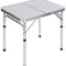 Table de camping pliante Fox Outdoor en aluminium à deux hauteurs 25 et 55 cm