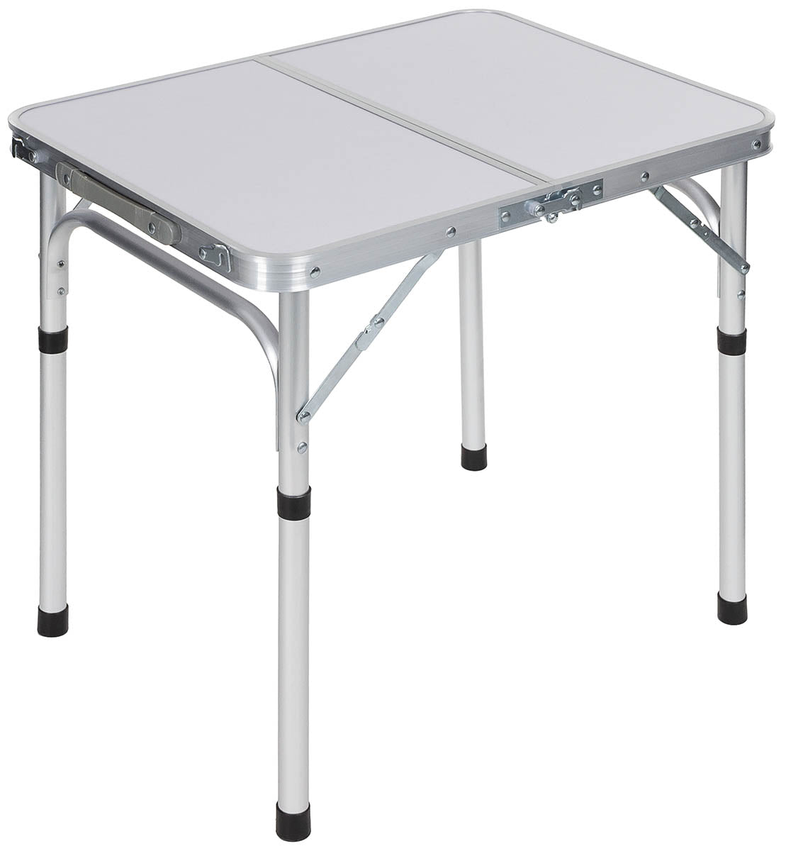 Table de camping pliante Fox Outdoor en aluminium à deux hauteurs 25 et 55 cm