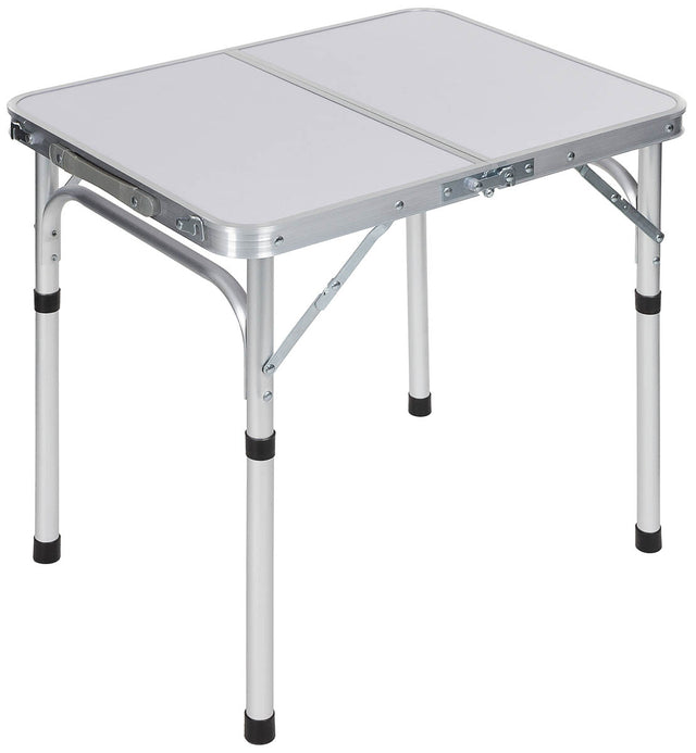 Table de camping pliante Fox Outdoor en aluminium à deux hauteurs 25 et 55 cm