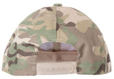 Casquette enfant MFH à visière préformée surpiquée, taille réglable et six aérations