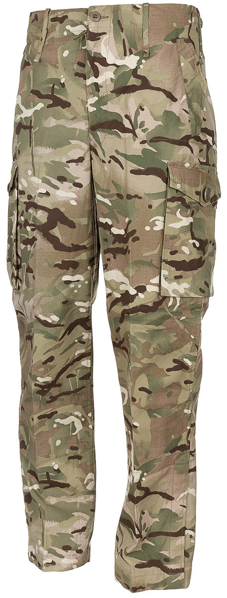 Pantalon de campagne britannique coupe-vent, surplus comme neuf, lot de 10