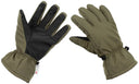 Gants softshell MFH doublés 3M Thinsulate coupe-vent et compatibles écran tactile