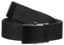 Ceinture MFH en toile coton 3 cm à boucle métallique réglable jusqu'à 130 cm