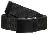 Ceinture MFH en toile coton 3 cm à boucle métallique réglable jusqu'à 130 cm
