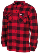 Chemise de bûcheron Fox Outdoor en flanelle épaisse de coton dos double épaisseur