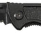 Couteau pliant Fox Outdoor lame tanto 8 cm partiellement dentée manche métal