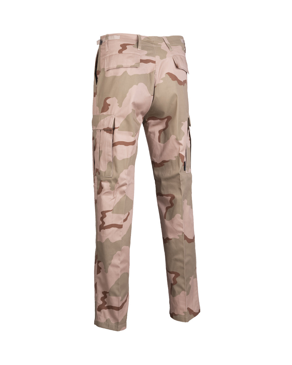 Pantalon de combat Mil-Tec US Ranger type BDU en polyester coton taille réglable
