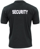 Polo Security MFH polycoton imprimé poitrine et dos patte trois boutons