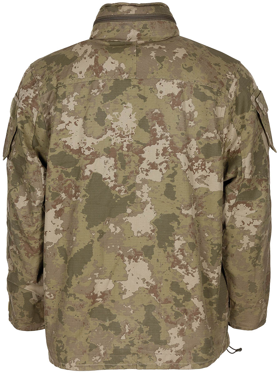 Veste de campagne turque M2021, surplus d'occasion pour le travail extérieur et le bivouac, lot de 5
