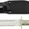 Couteau de survie Fox Outdoor manche creux boussole et kit lame 17,5 cm