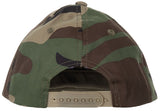Casquette enfant MFH à visière préformée surpiquée, taille réglable et six aérations