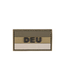 Morale patch Bundeswehr DEU Mil-Tec en PVC 3D 5,5 x 3 cm à dos auto-agrippant
