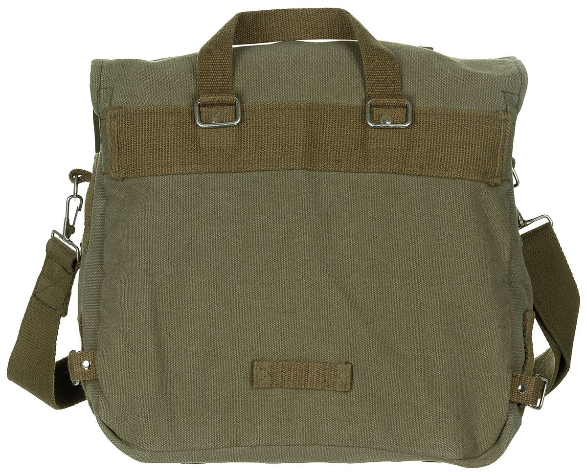 Sacoche de combat type BW MFH 8 l en toile de coton 32 x 23 x 12 cm à rabat