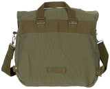 Sacoche de combat type BW MFH 8 l en toile de coton 32 x 23 x 12 cm à rabat