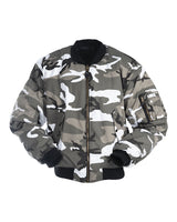 Blouson aviateur type MA1 Mil-Tec matelasse 200 g/m2 avec poche de bras a glissiere