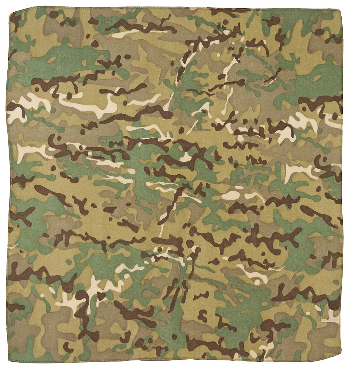 Bandana MFH en coton 55 x 55 cm, carré classique à porter au cou ou sur la tête