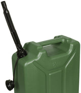 Jerrycan à carburant MFH 20 l en polyéthylène homologué UN avec bec verseur